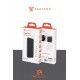 SNAPRON SNP 3002 SİYAH POWERBANK 20.000 mAh. Usb kablo dahil